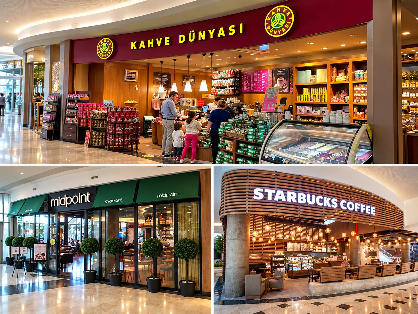 Mall of Istanbul kafe ve yeme-içme seçenekleri
