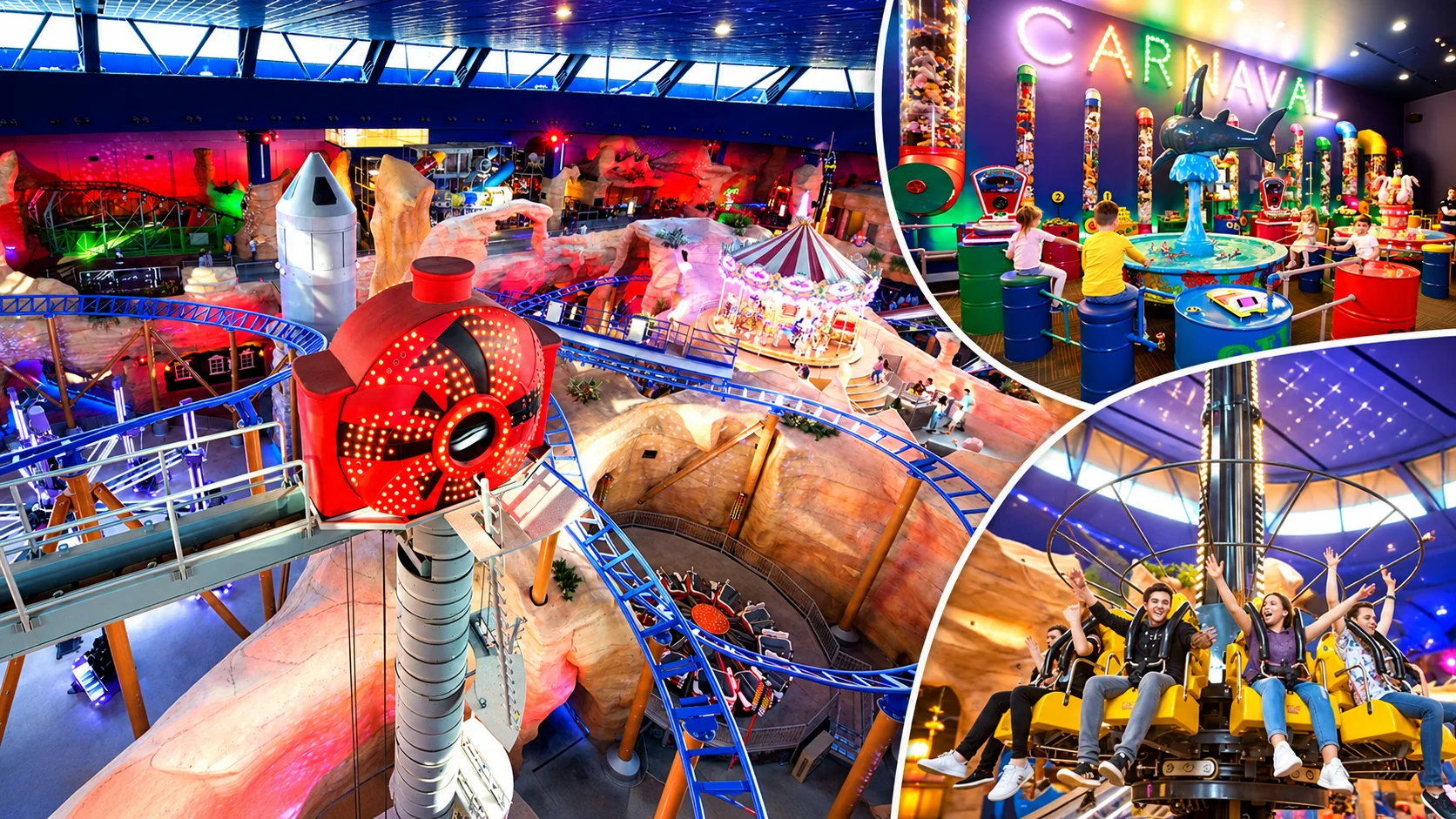 Mall of Istanbul MOİPARK kapalı tema parkı