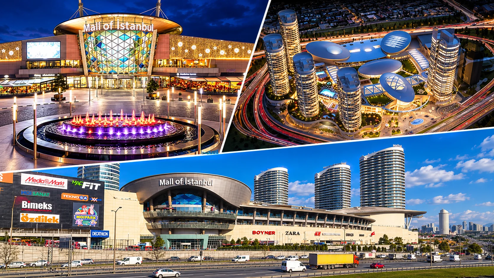 Mall of Istanbul dış cephesi Başakşehir
