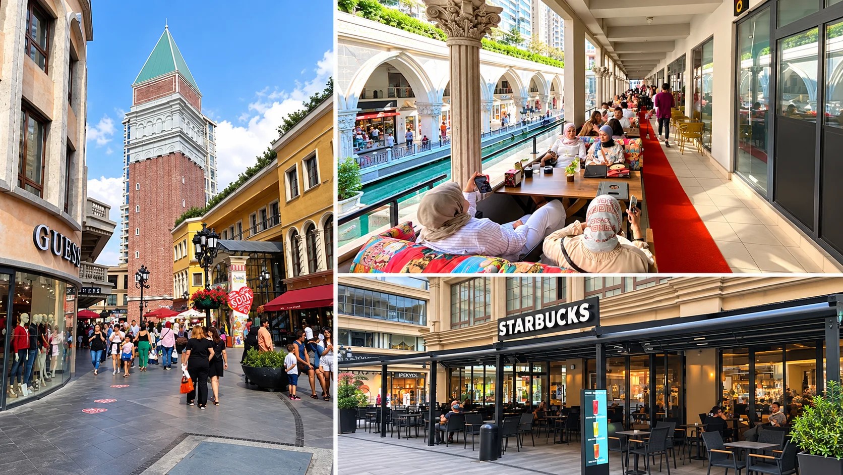 Venezia Mega Outlet Rehberi: Mağazalar, Gondol Kanalı, Sinema ve Ulaşım