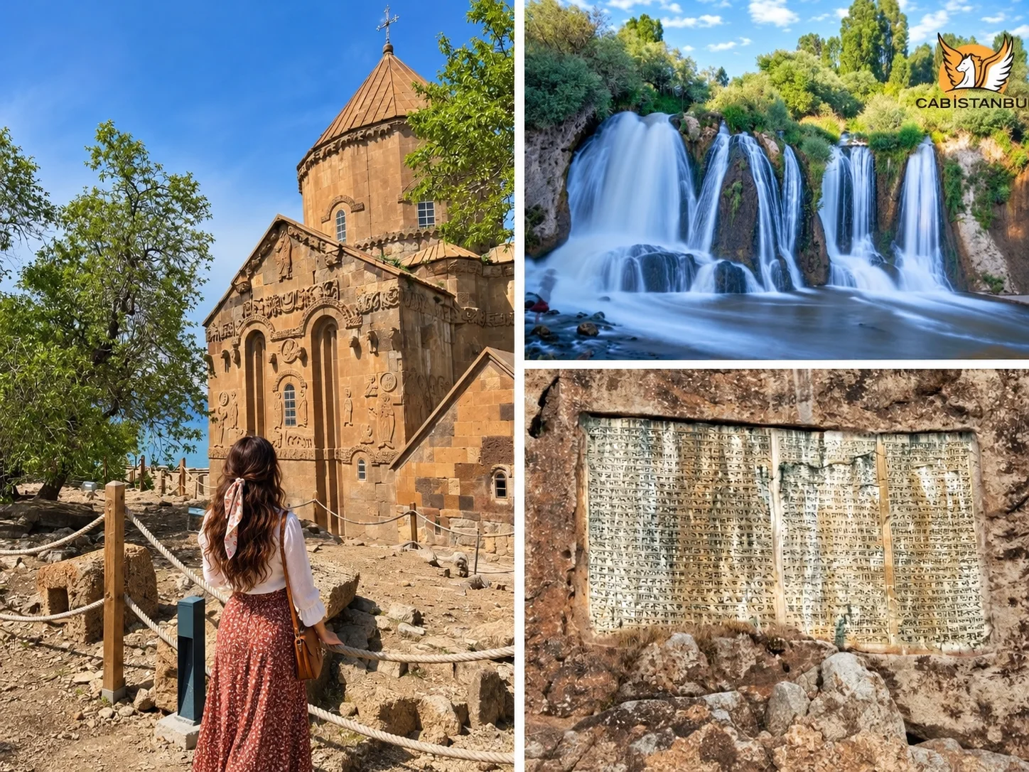 Van şehri panoraması ve Van Gölü manzarası, doğu Anadolu