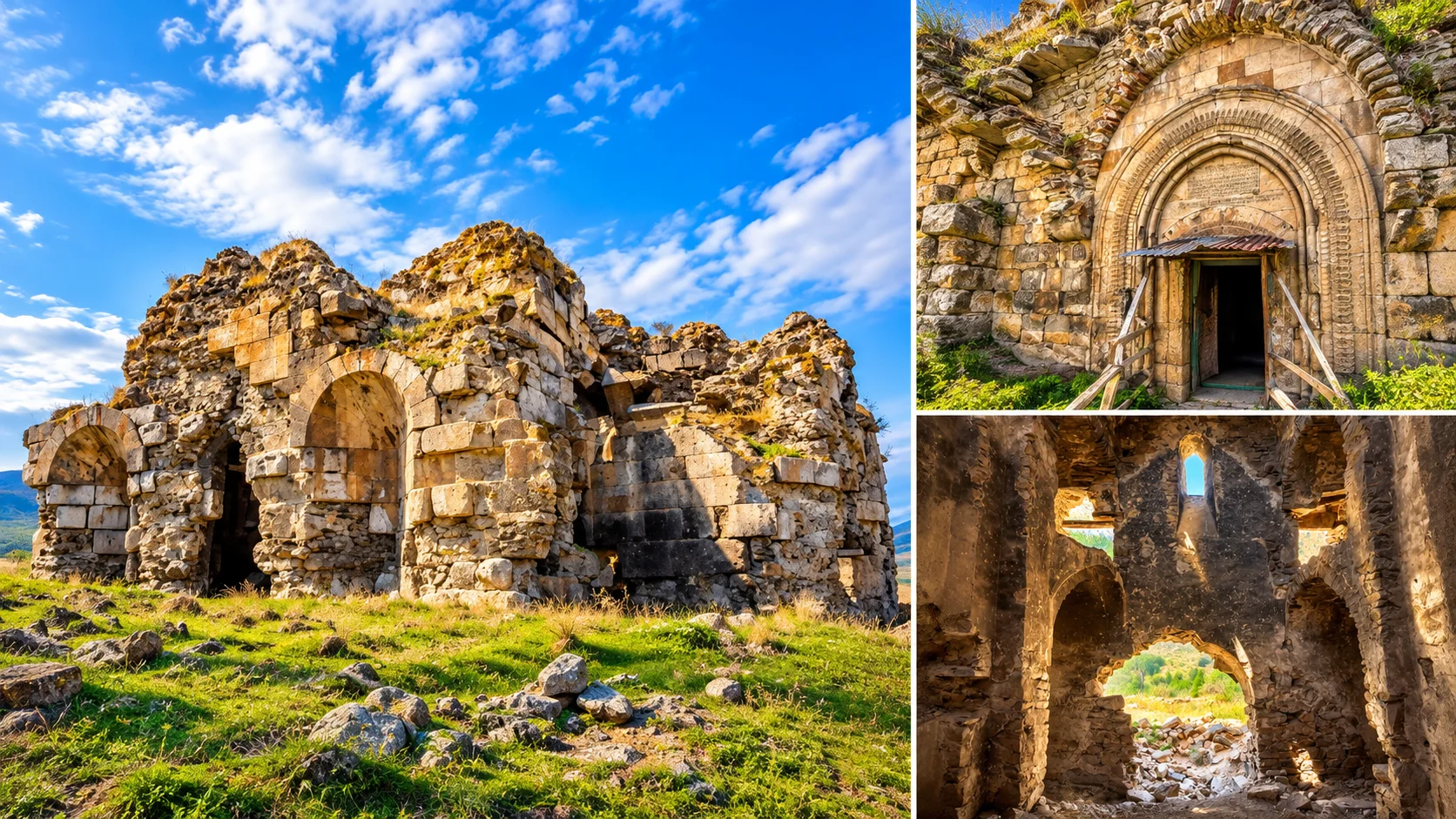 Varagavank Manastırı Yedi Kilise kalıntıları, Van ovası