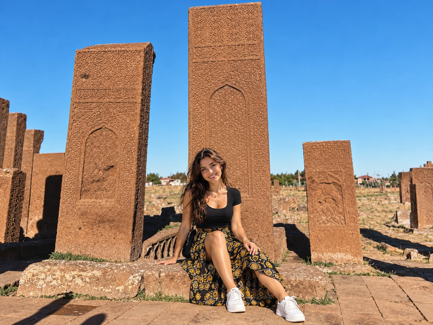 Ahlat Selçuklu Meydan Mezarlığı — 12-16. yüzyıla ait binlerce süslü mezar taşı, UNESCO Geçici Listesi
