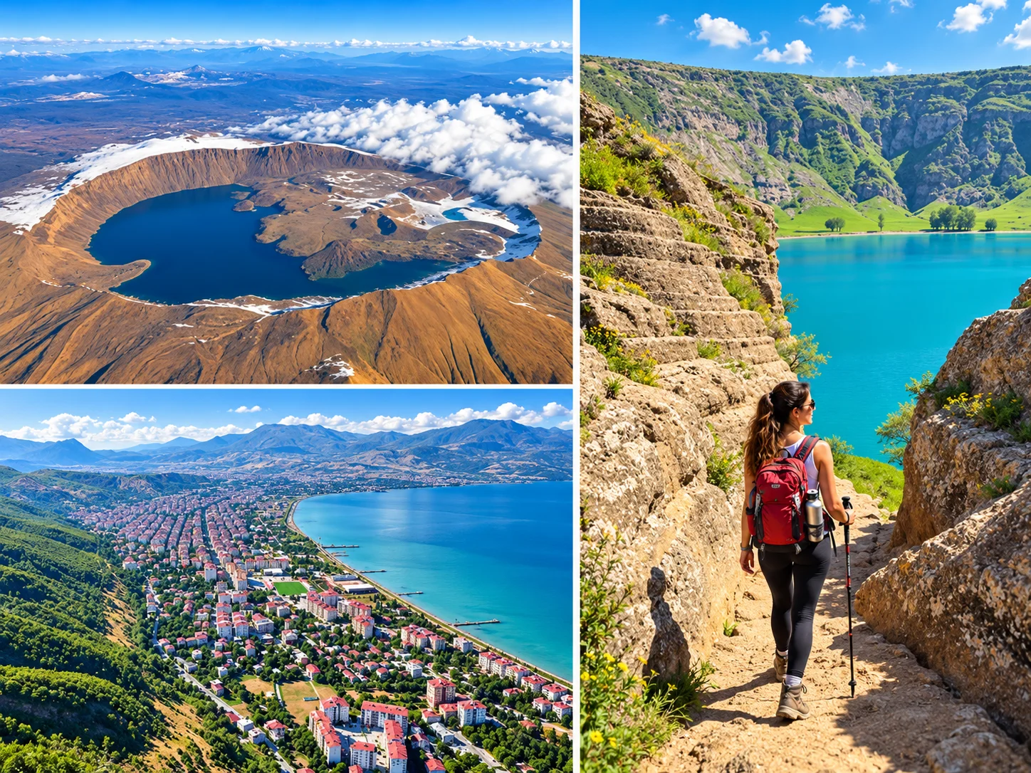 Nemrut Kalderası, Tatvan — Türkiye'nin en büyük kalderası, volkanik göller ve fumaroller