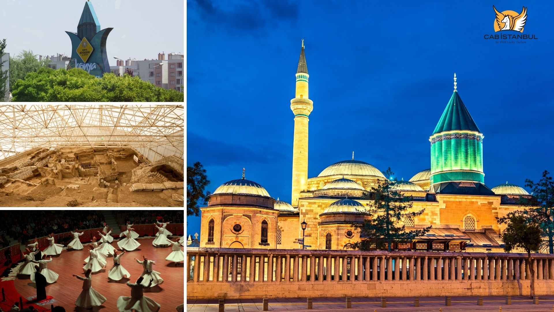 Konya Gezilecek Yerler