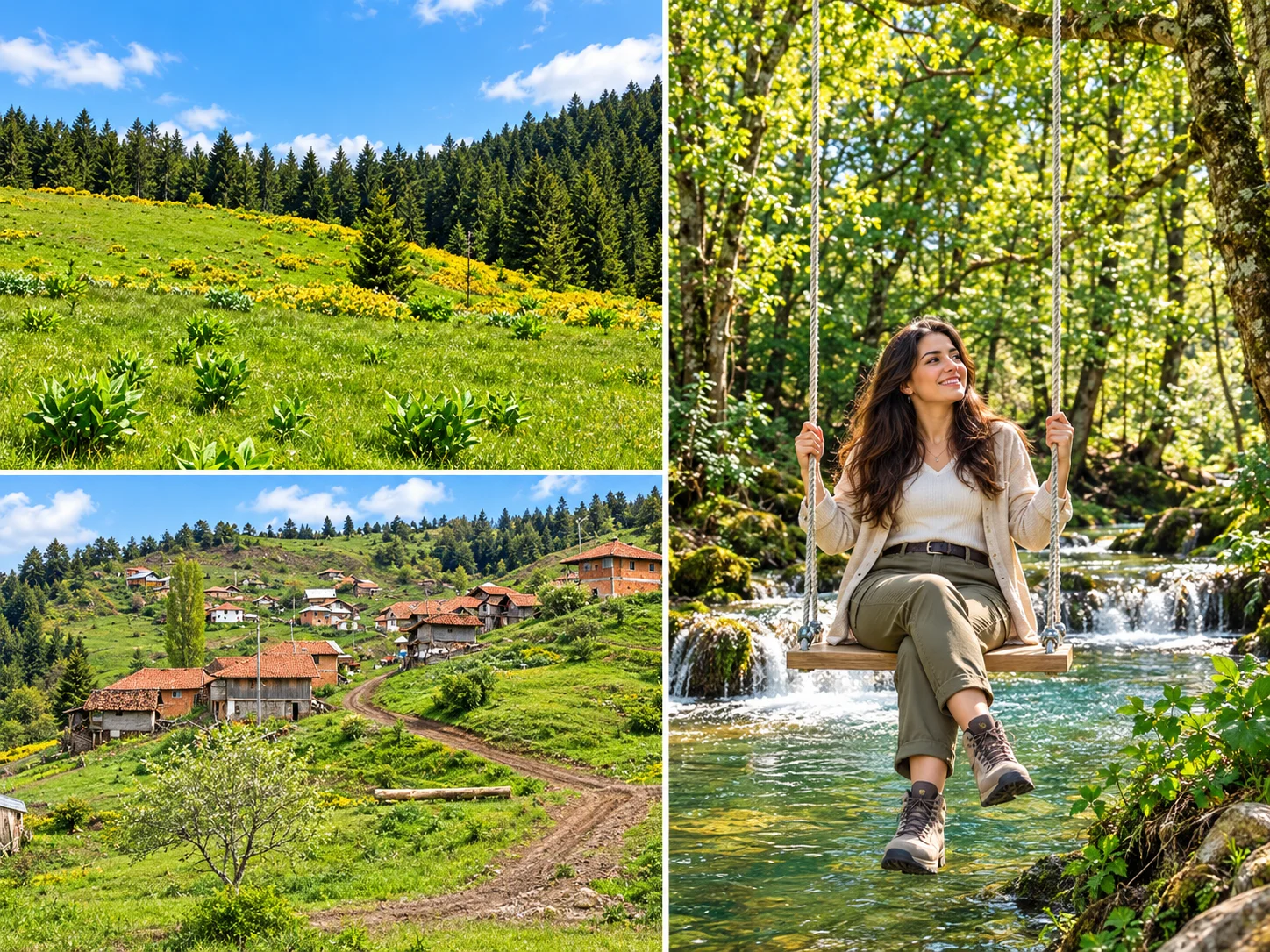 Bayat Kunduzlu and Kuşcaçimeni highland pastures in Çorum Province