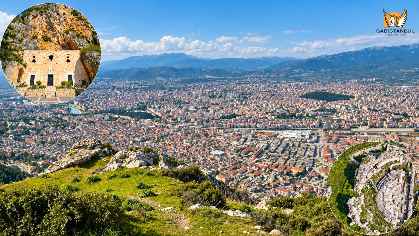 Hatay ili miras ve manzara yaklaşımlarını gösteren kolaj