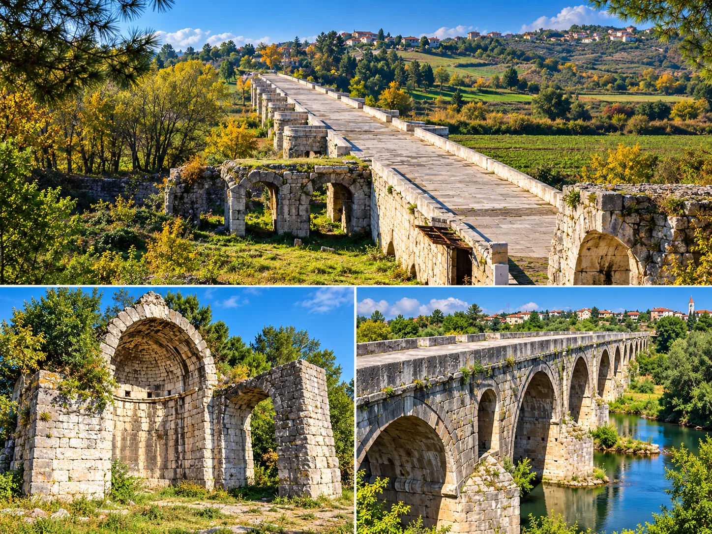 Justinianus Bridge at Beşköprü Serdivan Sakarya