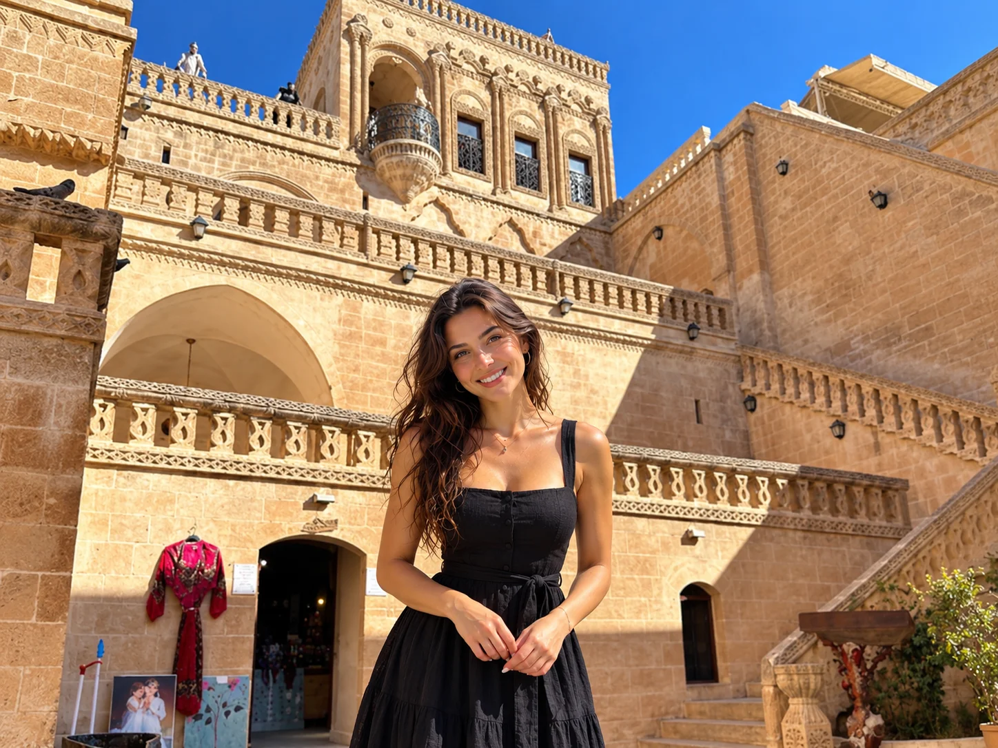 Stone houses in Midyat, Mardin province, a separate stop from the city of Mardin