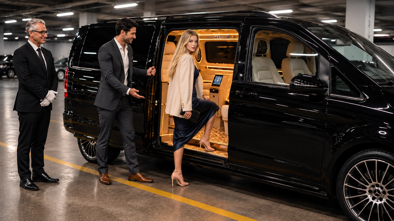 İstanbul Şoförlü Minibüs Kiralama —  VIP Vito-Havaalanı Transfer